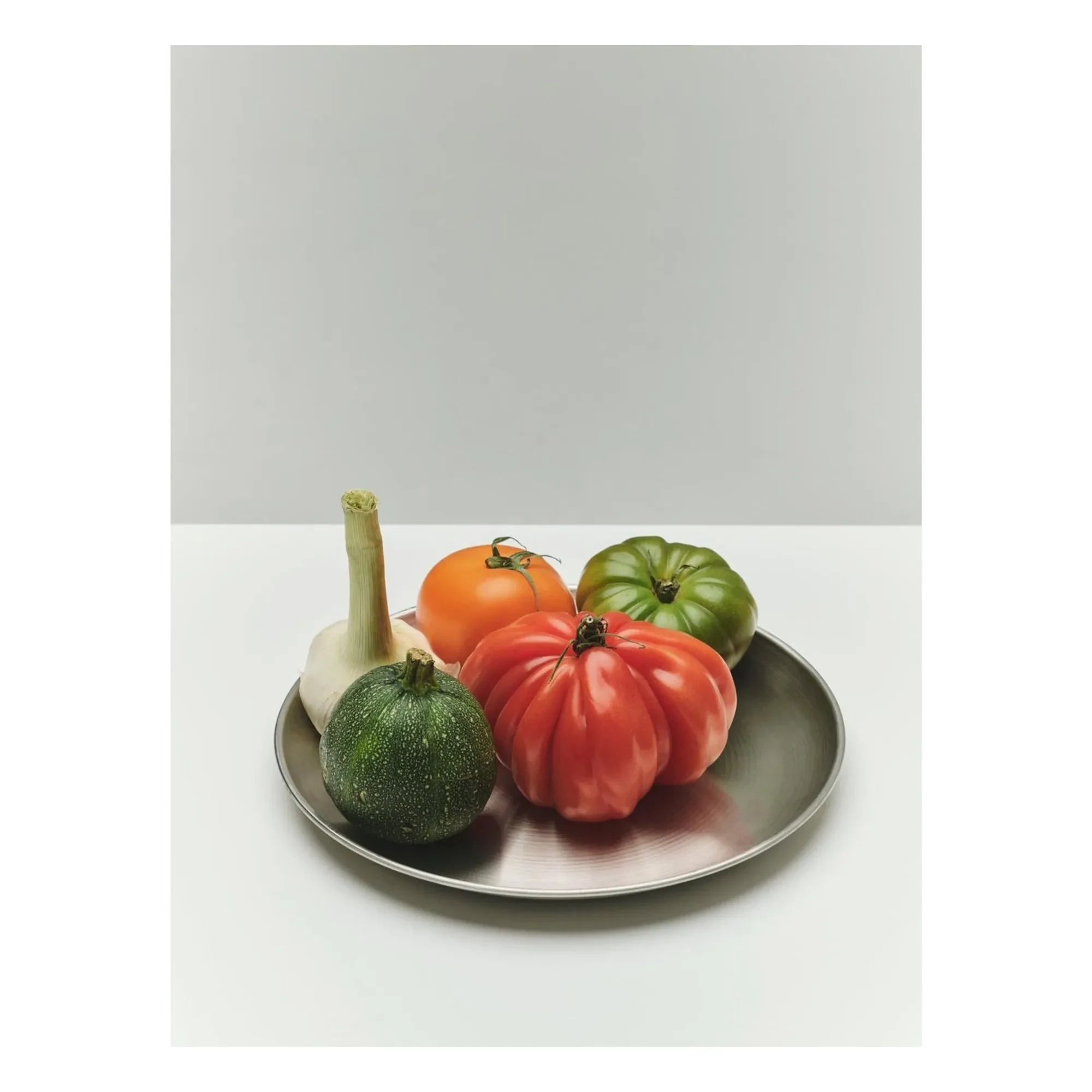 Hay - Outdoor Market steel plates, Jasper Morrison - Set of 2 | Steel