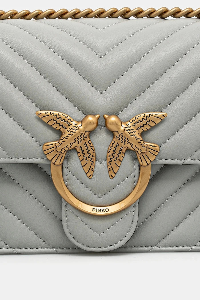 Pinko kadın deri crossbody çanta