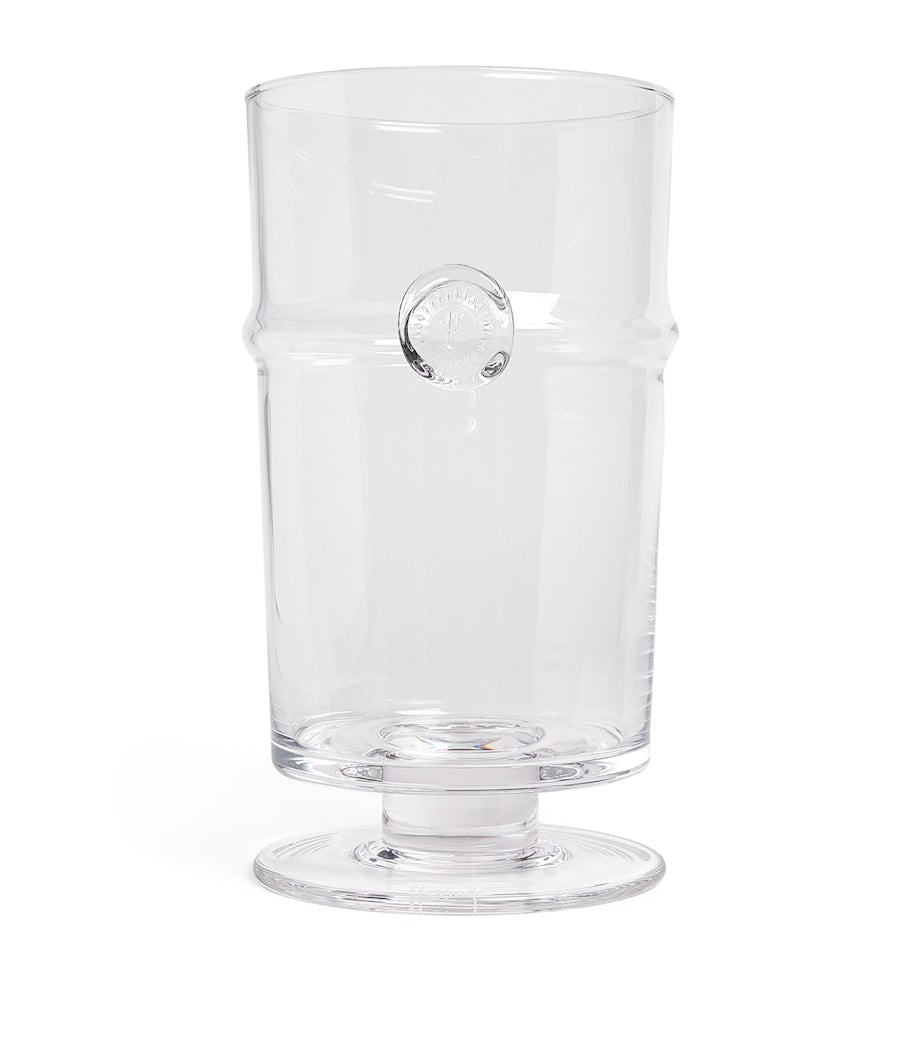 Medium Glass Emblem Vase