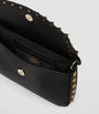 Valentino Garavani Black Leather Rockstud Cross-Body Pouch