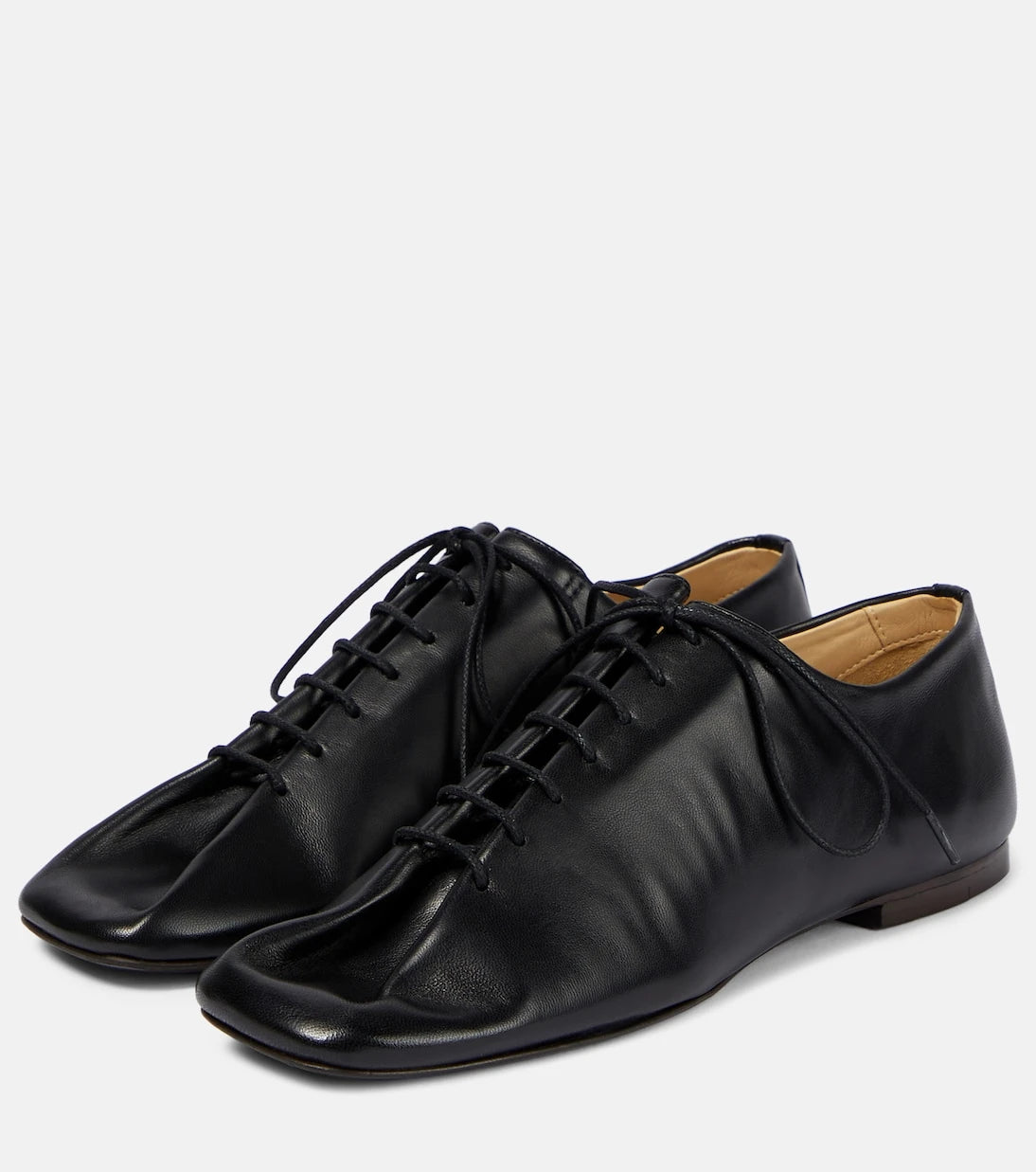 Lemaire - Souris leather Derby shoes