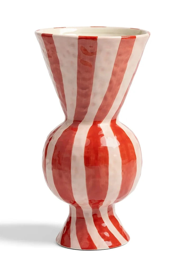 Dekoratif vazo &k amsterdam rhombic red