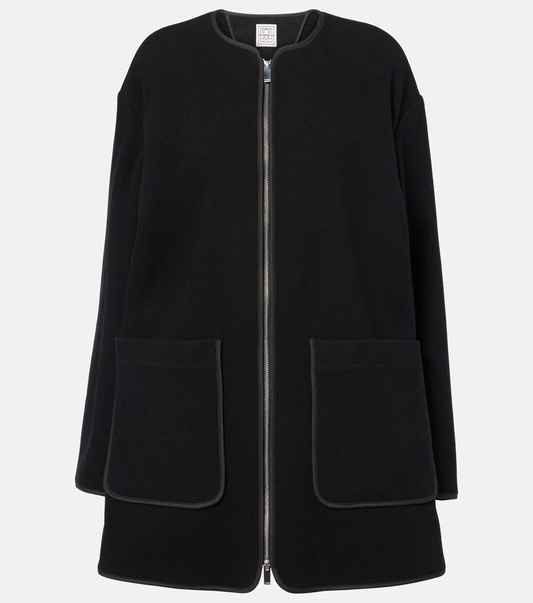 Toteme - Felted wool-blend jacket