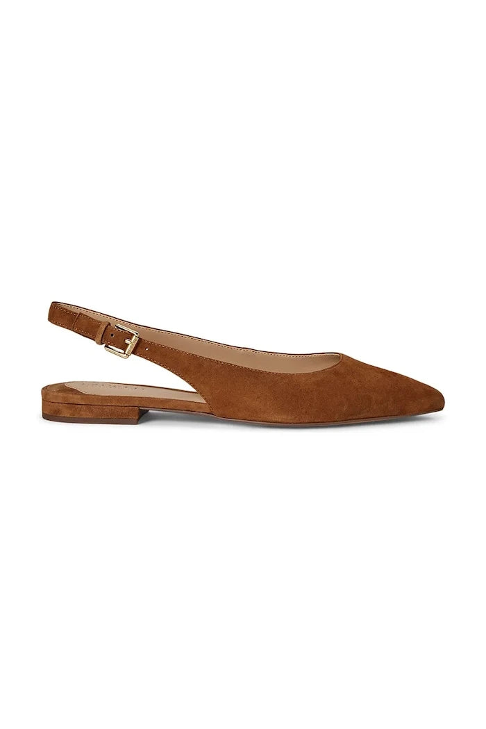 Lauren Ralph Lauren Londyn Slbck Süet Babetler