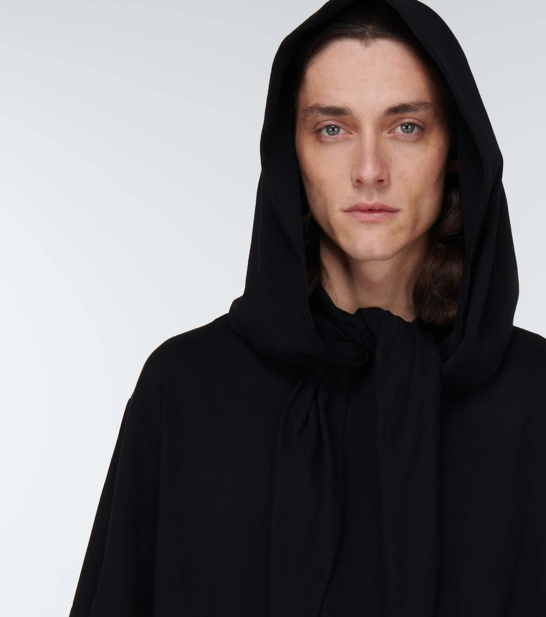 Raf Simons - Cotton jersey hooded T-shirt