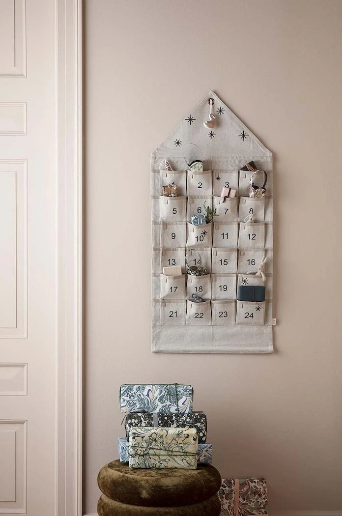ferm LIVING Star Christmas Calendar Çocuklar için Advent Takvimi