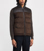 Brioni Brown Suede-Nappa Padded Gilet