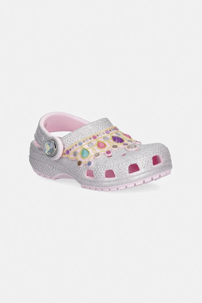 Çocuklar için kapalı burunlu Crocs ayakkabı CLASSIC IAM PRINCESS CLOG T