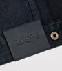 LOEWE Black Anagram Denim Jacket
