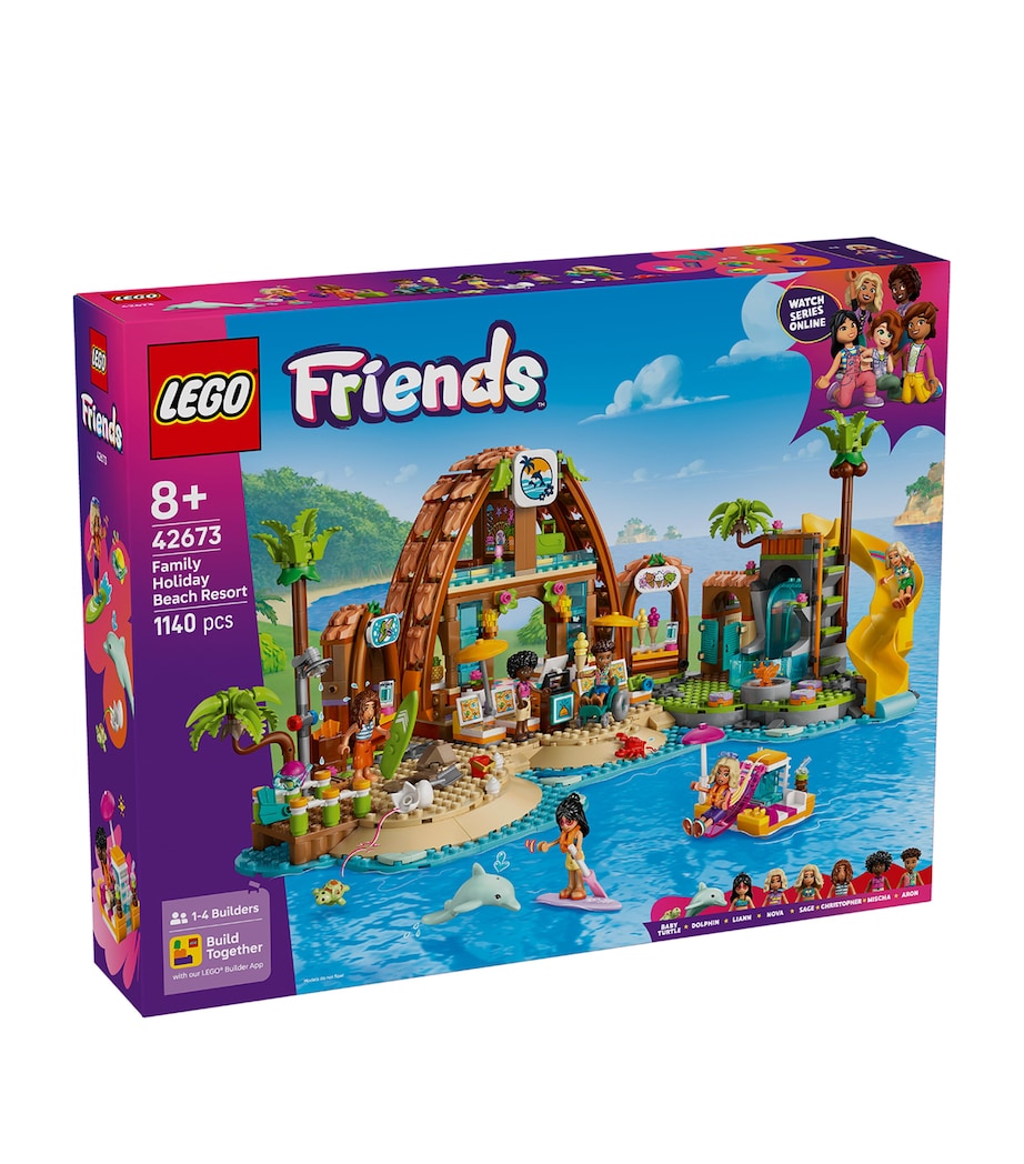 LEGO Friends Family Vacation Beach Resort 42673