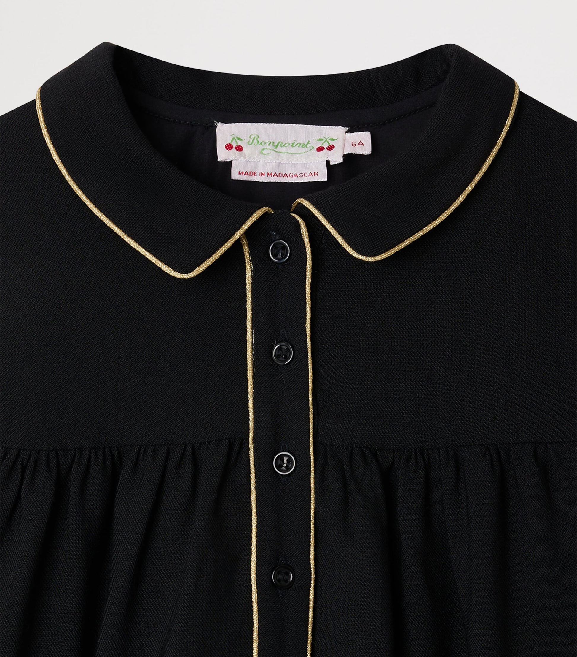 Black Twill Dress (10-14 Years)