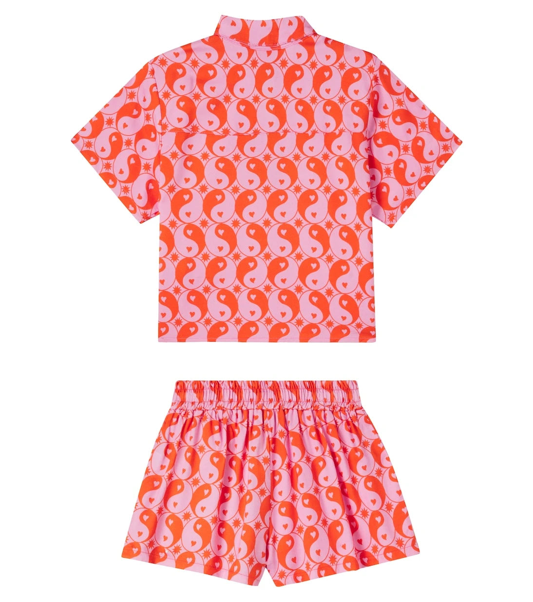 Fábula - Printed shirt and shorts set