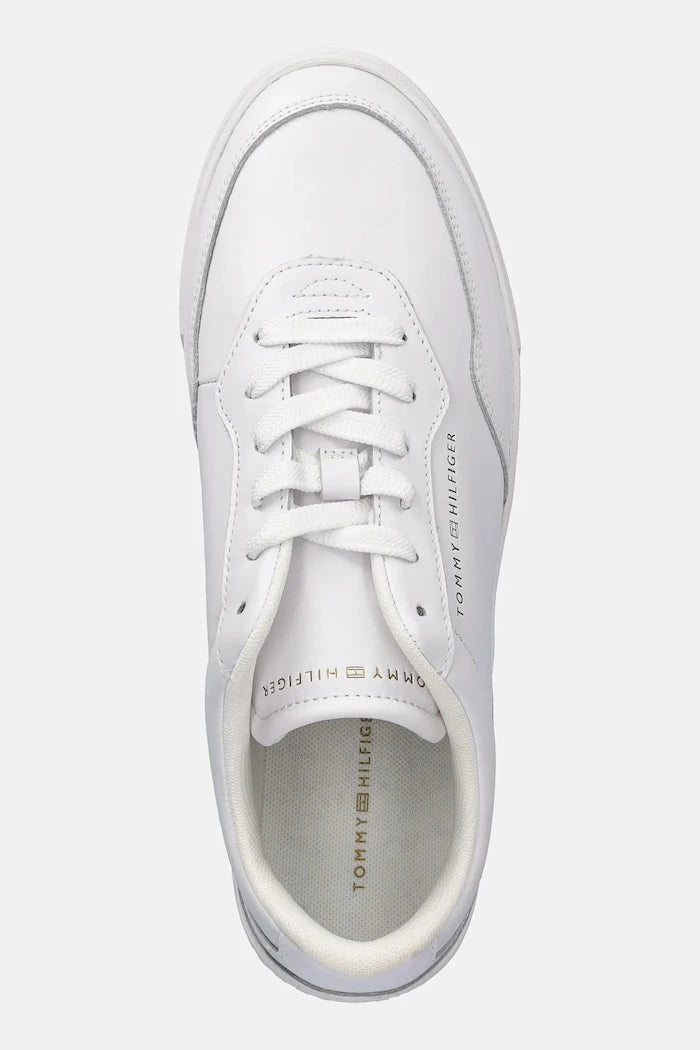 Кожени маратонки Tommy Hilfiger CASUAL CUPSOLE SNEAKER