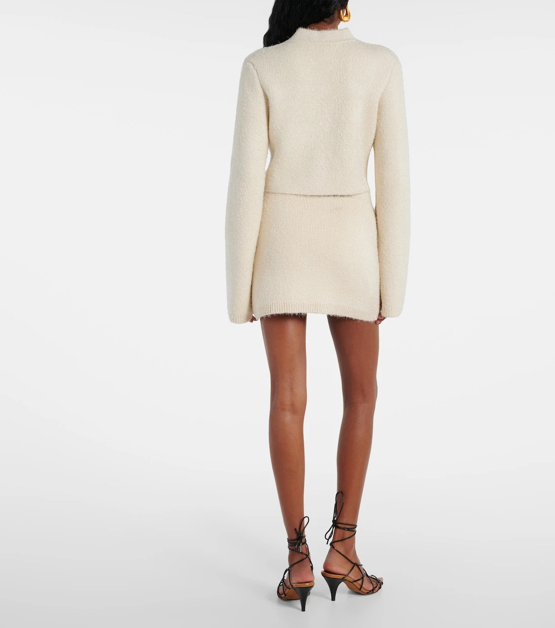 Khaite - Darrion silk and cashmere miniskirt