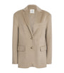 Beige Wool-Cashmere Quinn Blazer