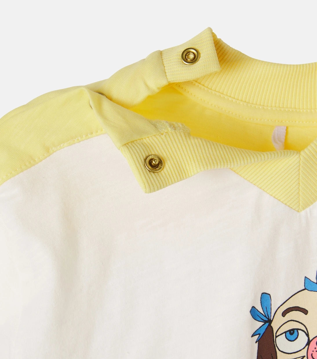 Mini Rodini - Baby Dog printed jersey top and pants set