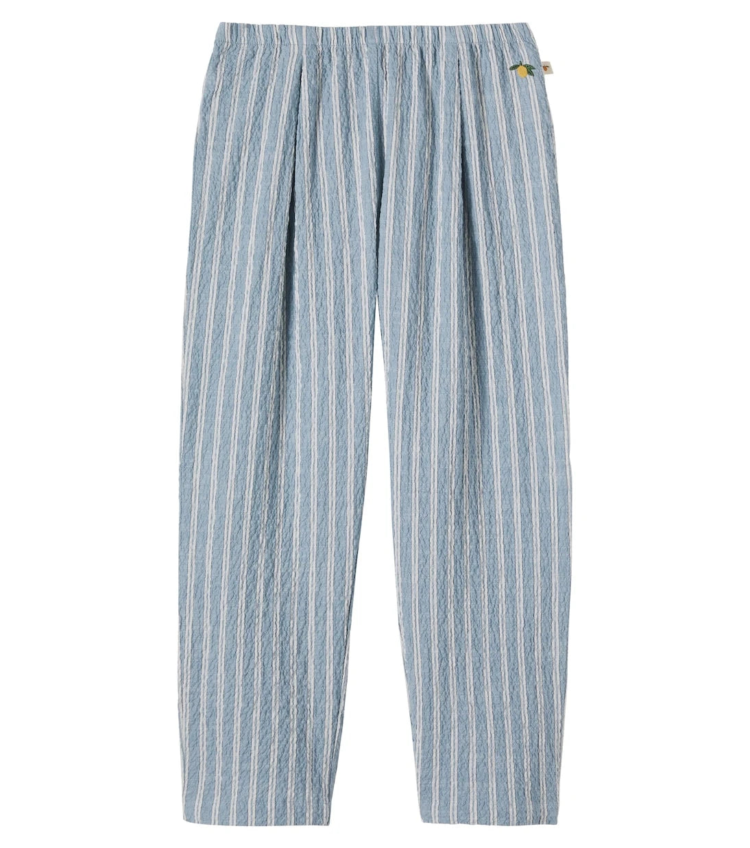 Konges Sløjd - Elliot striped cotton seersucker pants