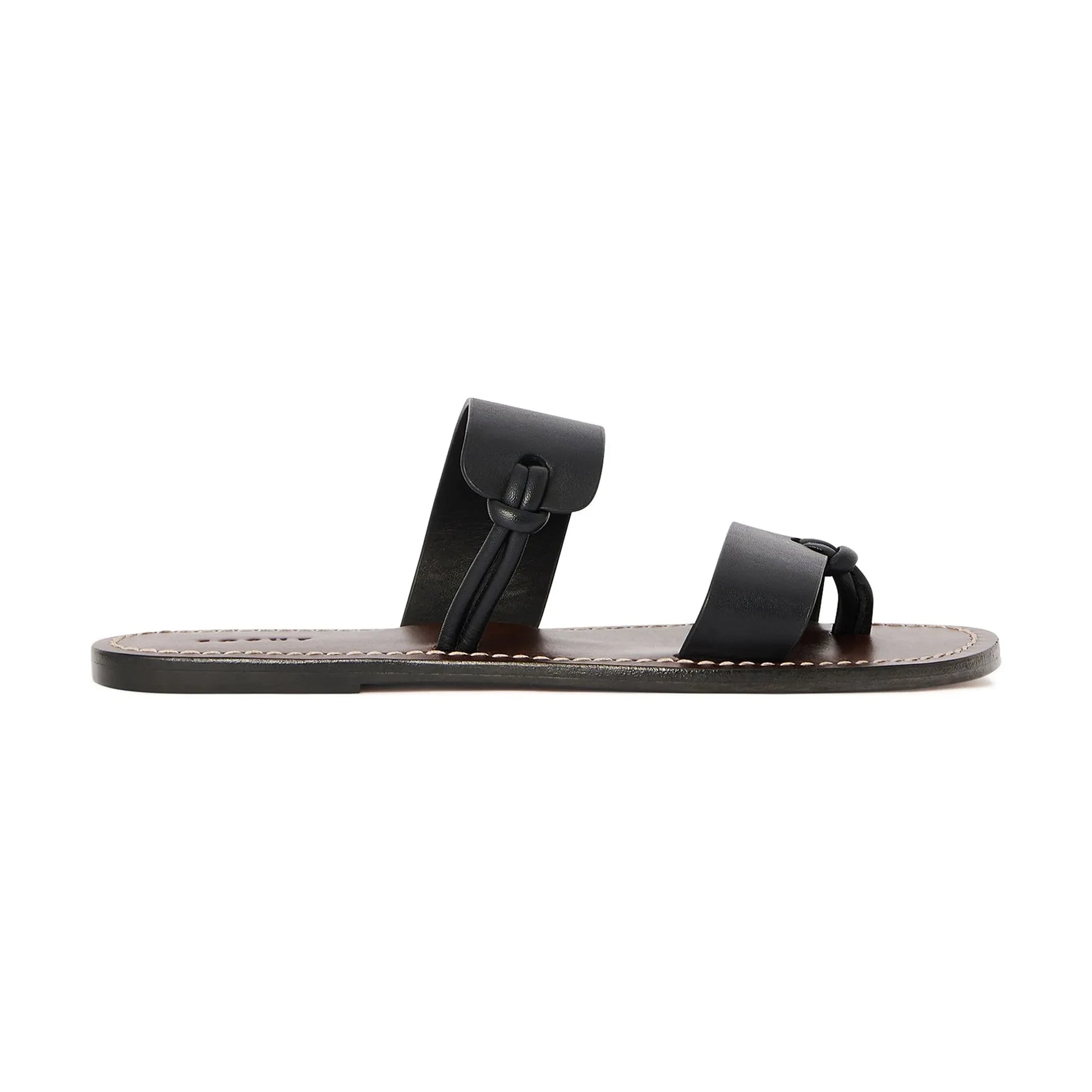 Soeur - Uptown Leather Sandals | Black