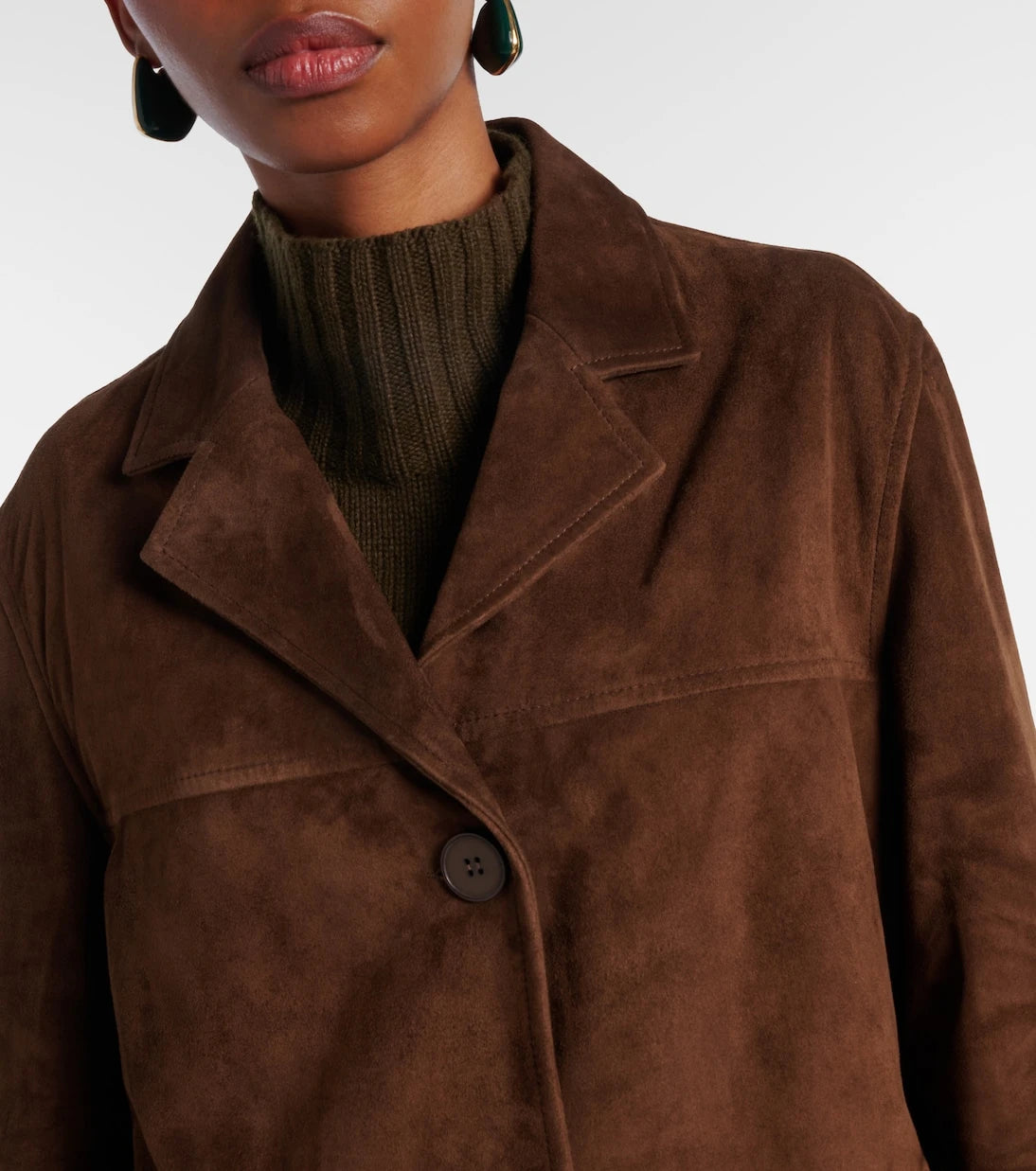 Nour Hammour - Voltia suede jacket