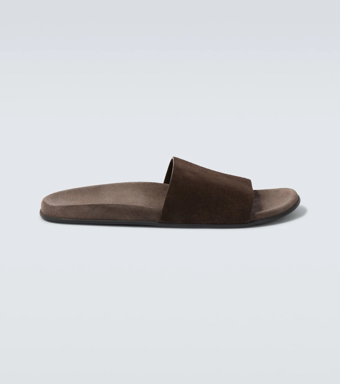The Row - Hugh suede slides