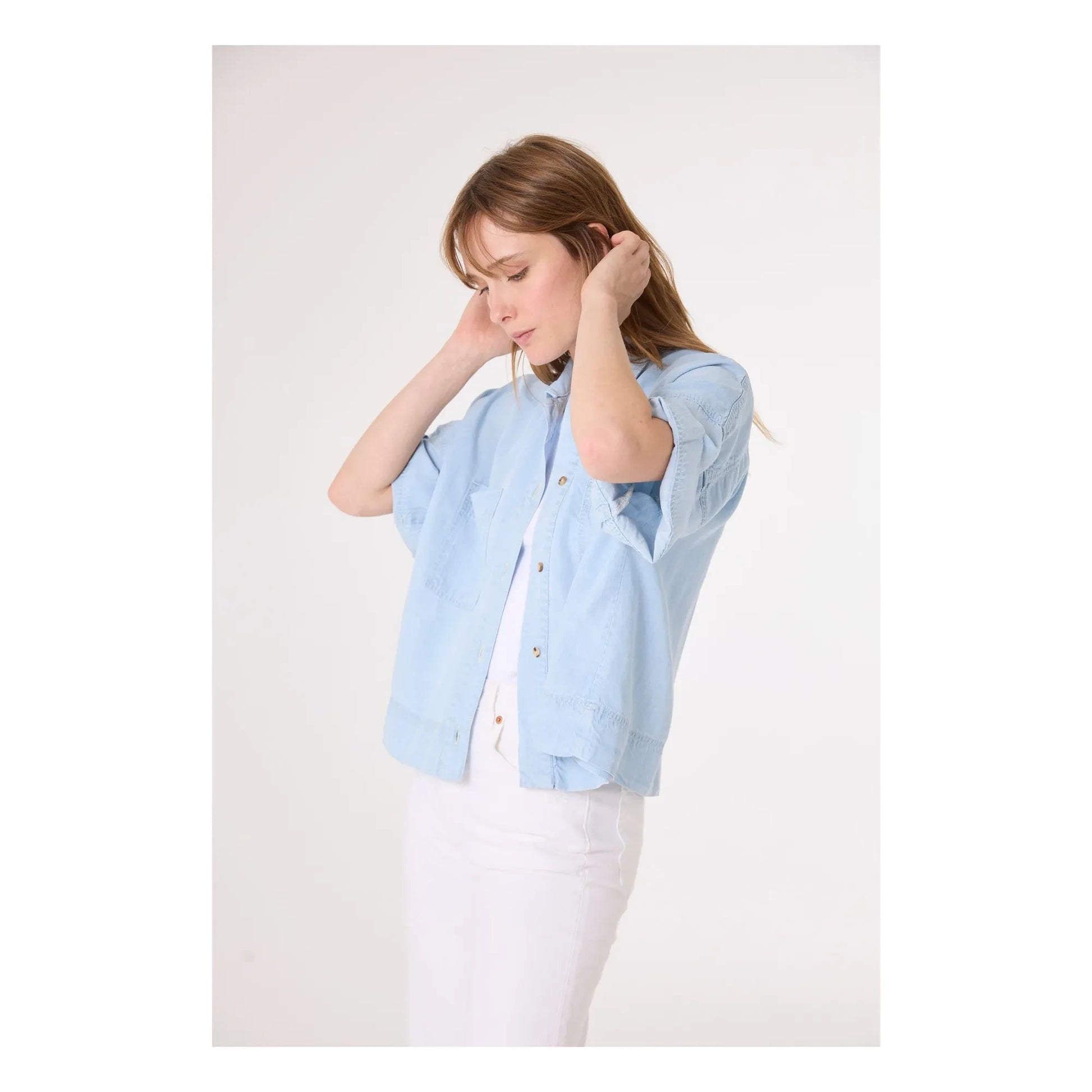 Sacrécoeur - Jules shirt | Blue