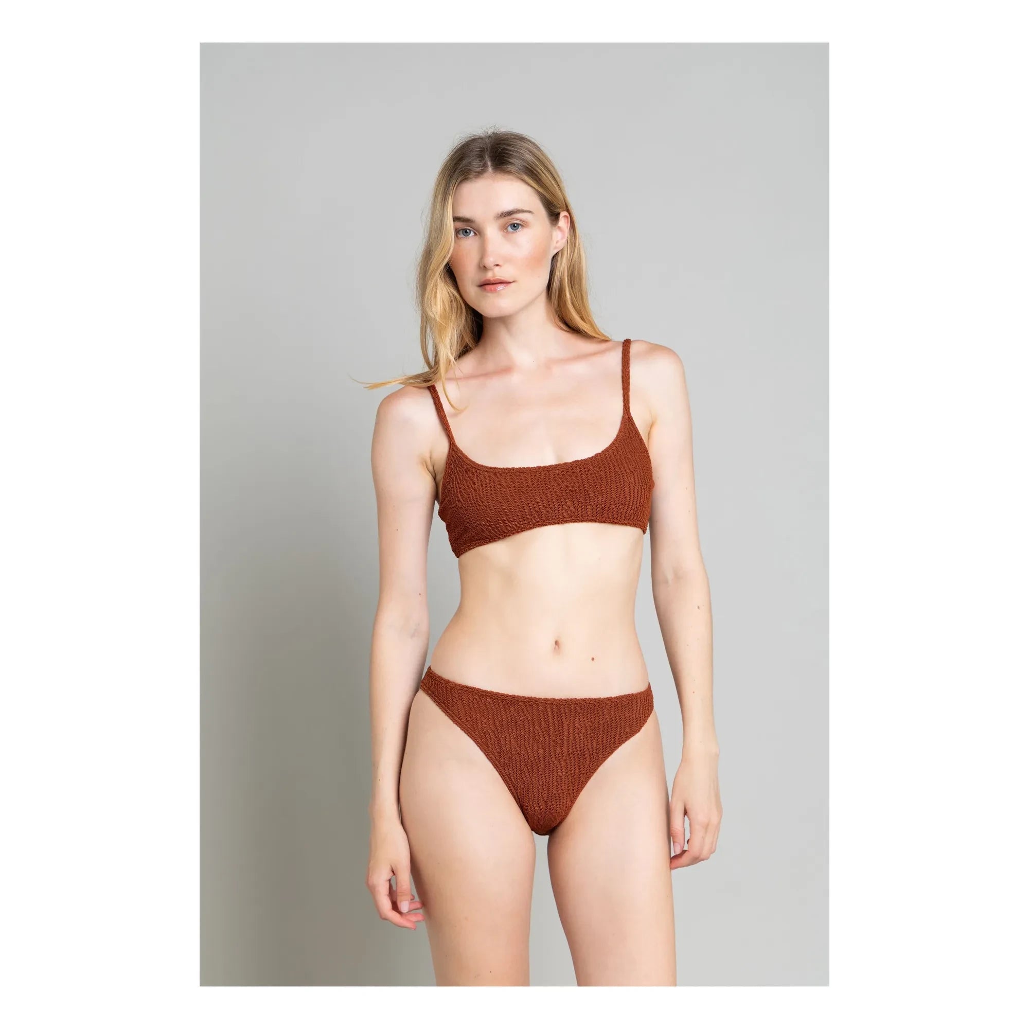 Smallable Woman - Haut de Maillot Alissa | Terracotta
