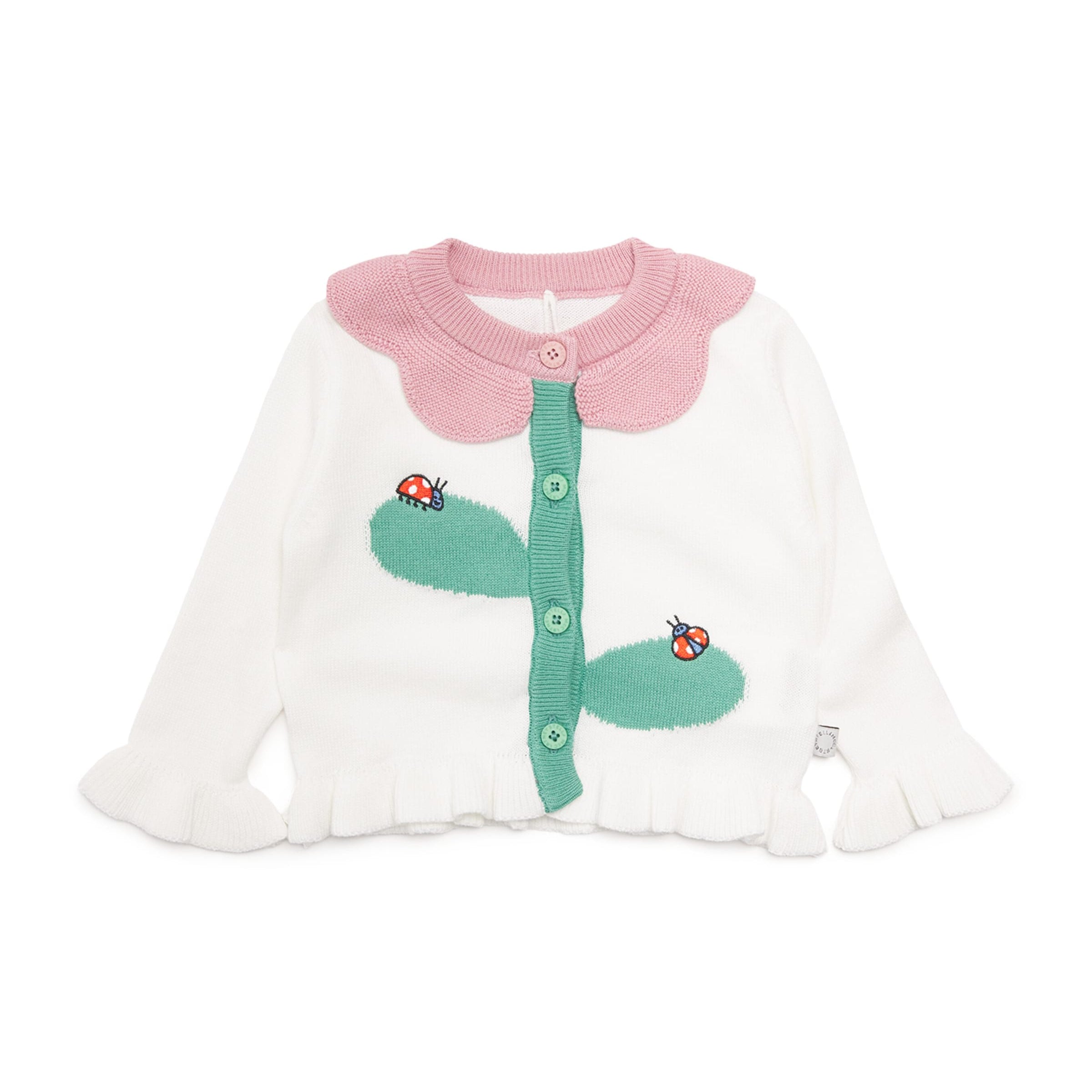 Stella McCartney Kids Crocheted Flower Cardigan (6 Months - 3 Years)