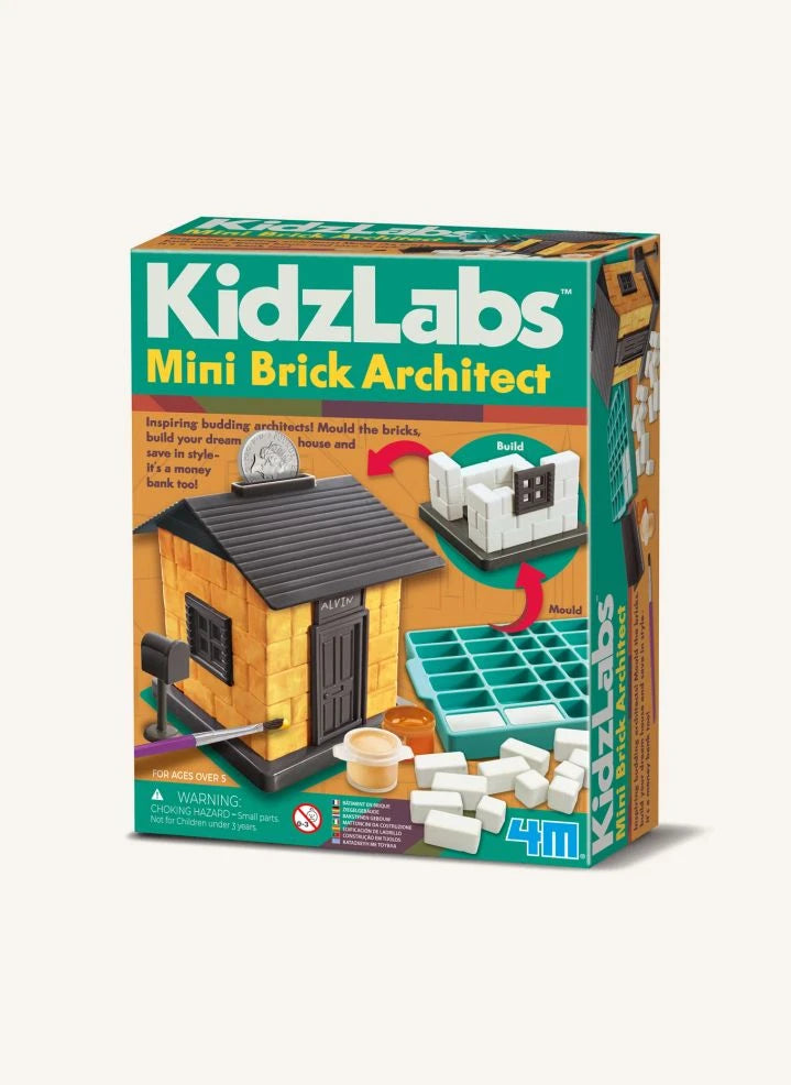 4M - Architecture Kit - Build-It-Yourself Piggy Bank