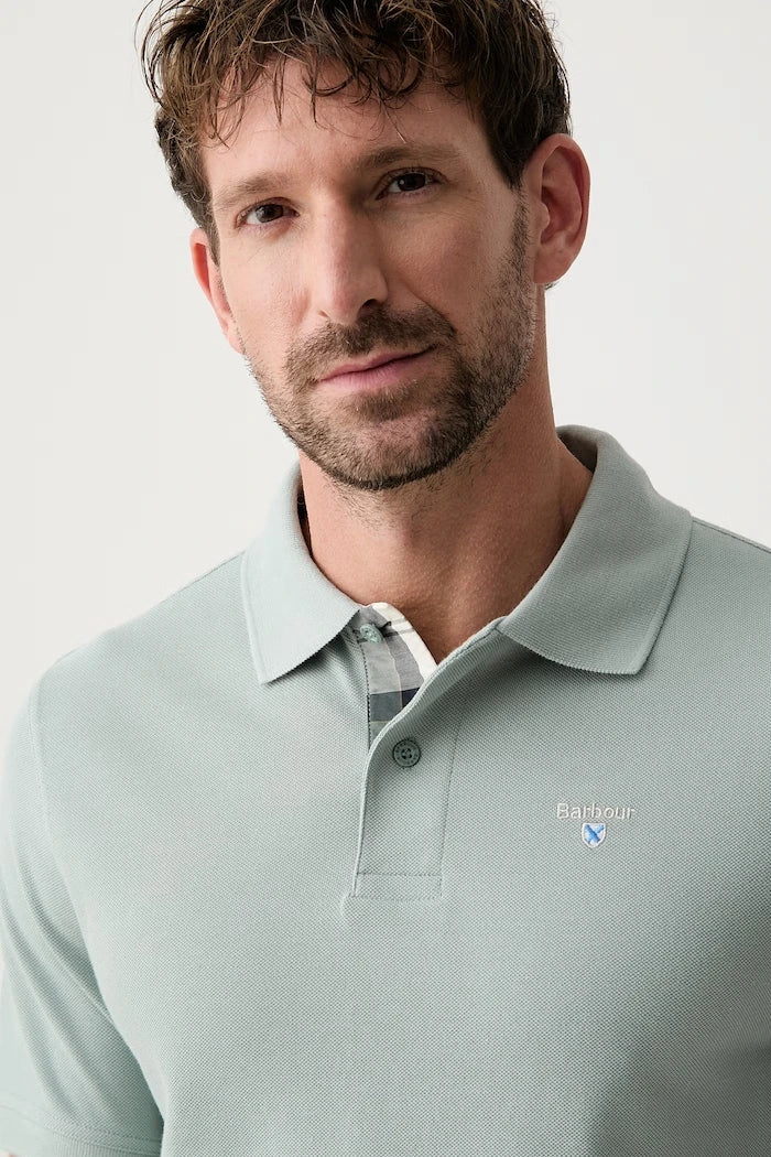Barbour pamuklu erkek polo yaka tişört