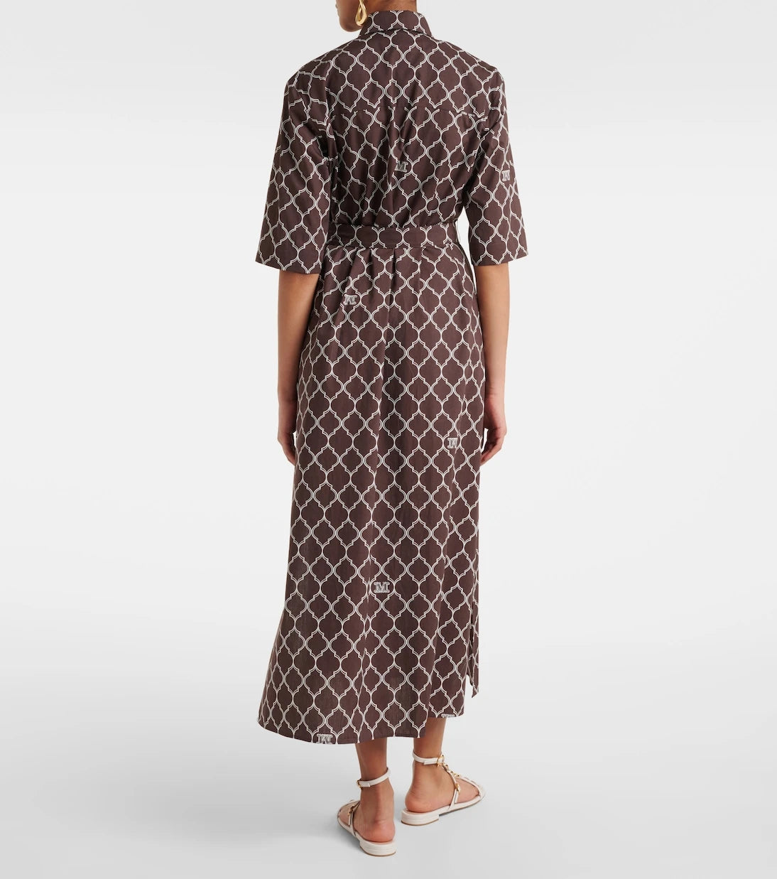 Max Mara - Daniel printed cotton shirt dress