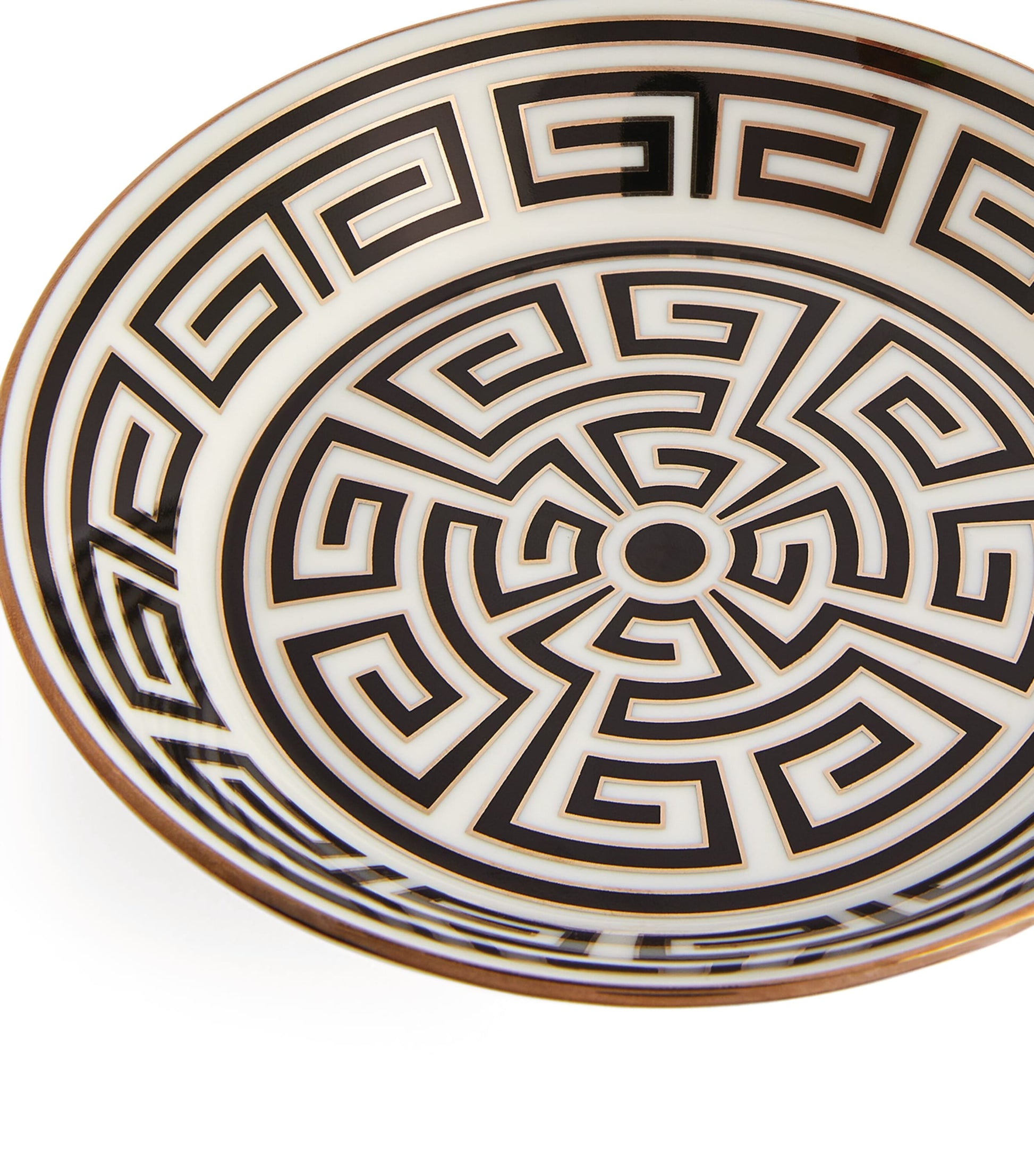 Porcelain Labirinto Nero Tea Saucer (13.5cm)