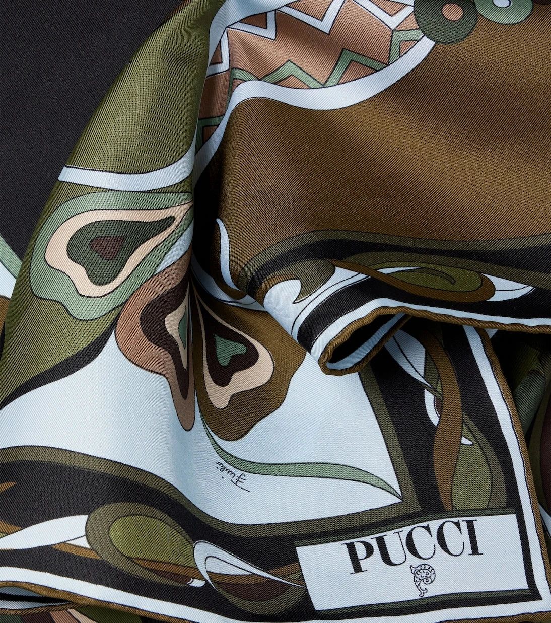 Pucci - Orchidee silk twill scarf