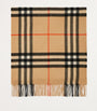 Burberry Wide Cashmere Check Scarf