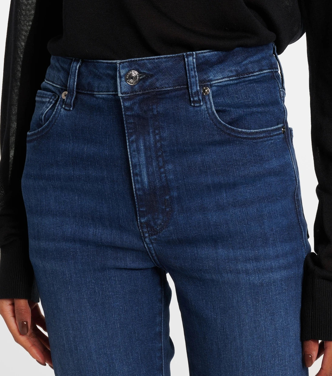 Frame - Reboot Crop high-rise bootcut jeans