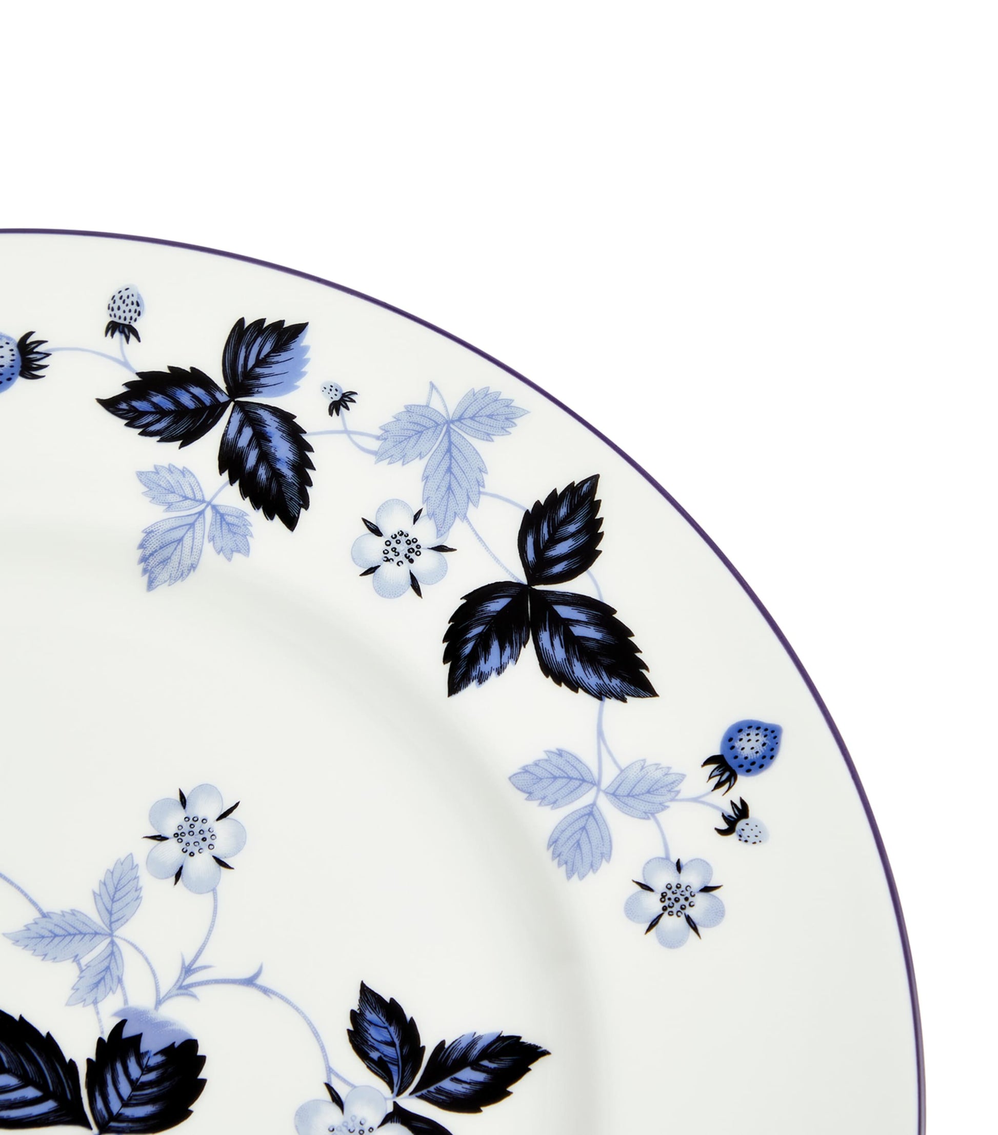 Wild Strawberry Inky Blue Dinner Plate (27cm)