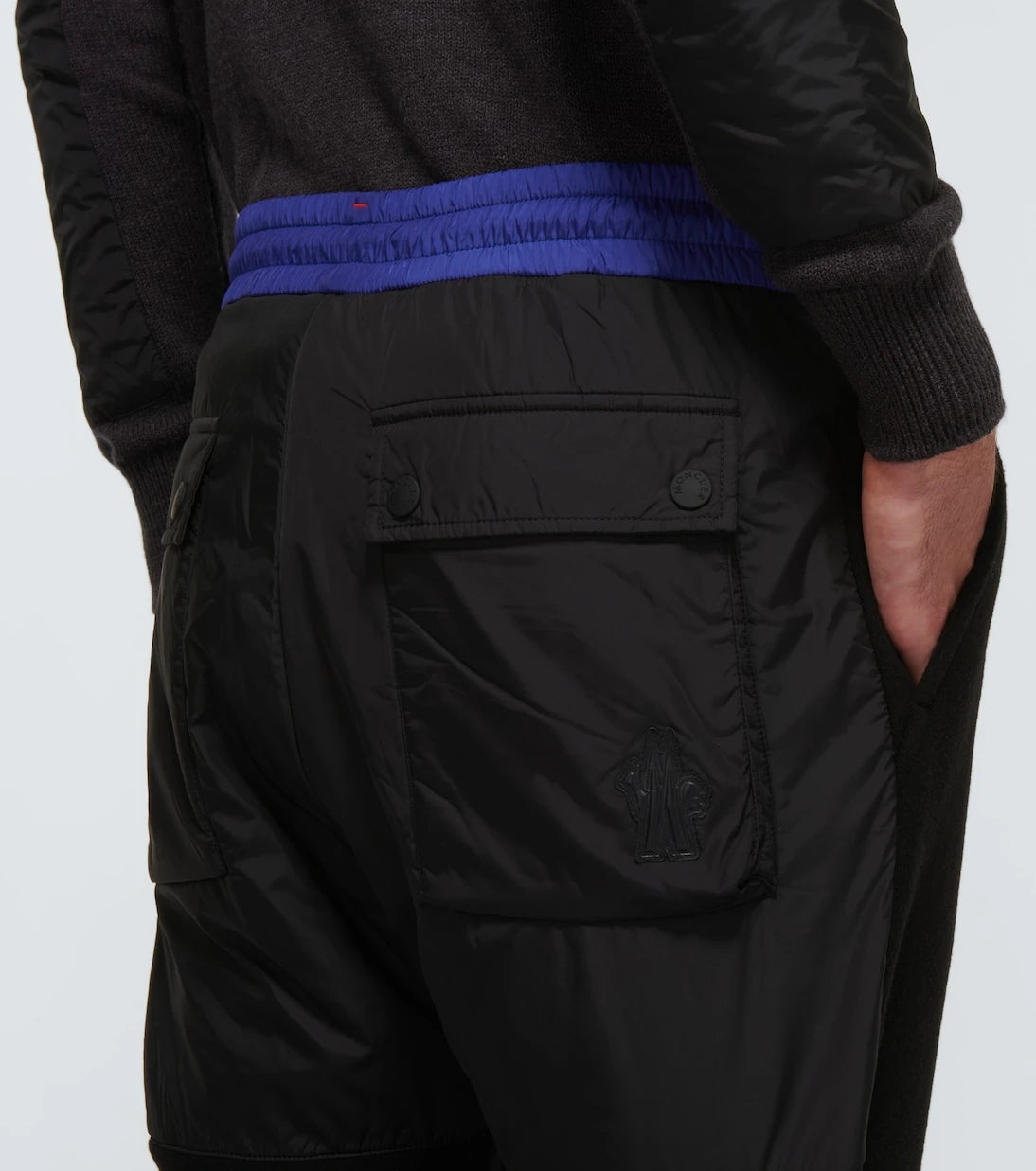Moncler Grenoble - Fleece wool-blend pants