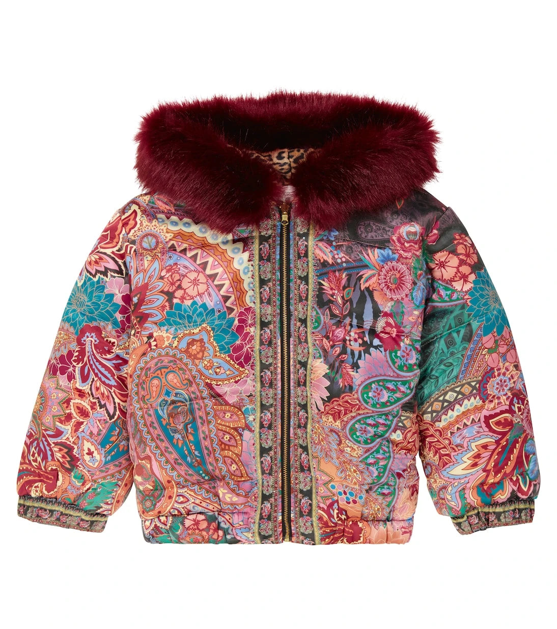 Camilla Kids - Reversible puffer jacket