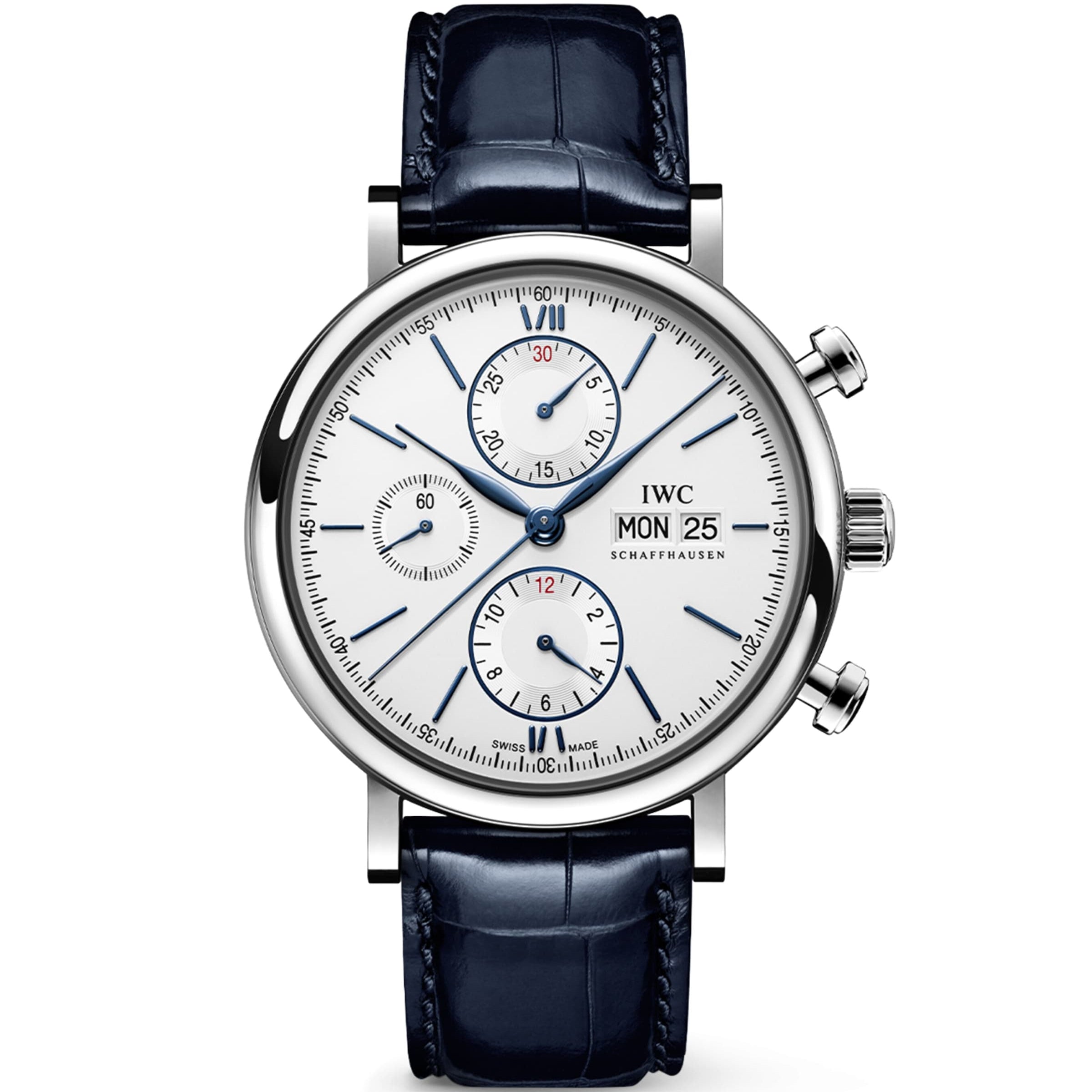 Stainless Steel Portofino Chronograph Watch 42mm