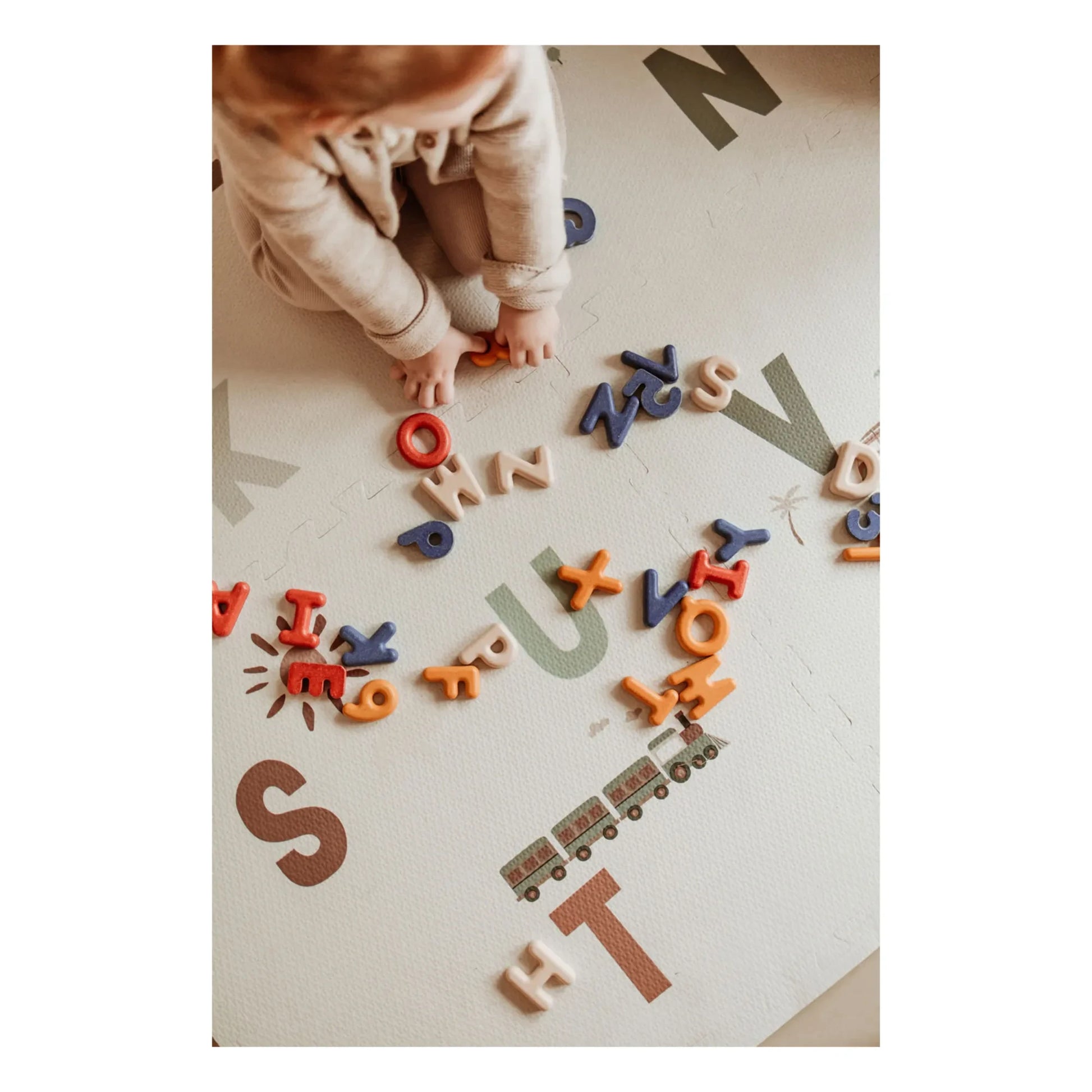 Play and Go - Tiloo modular playmat - Alphabet