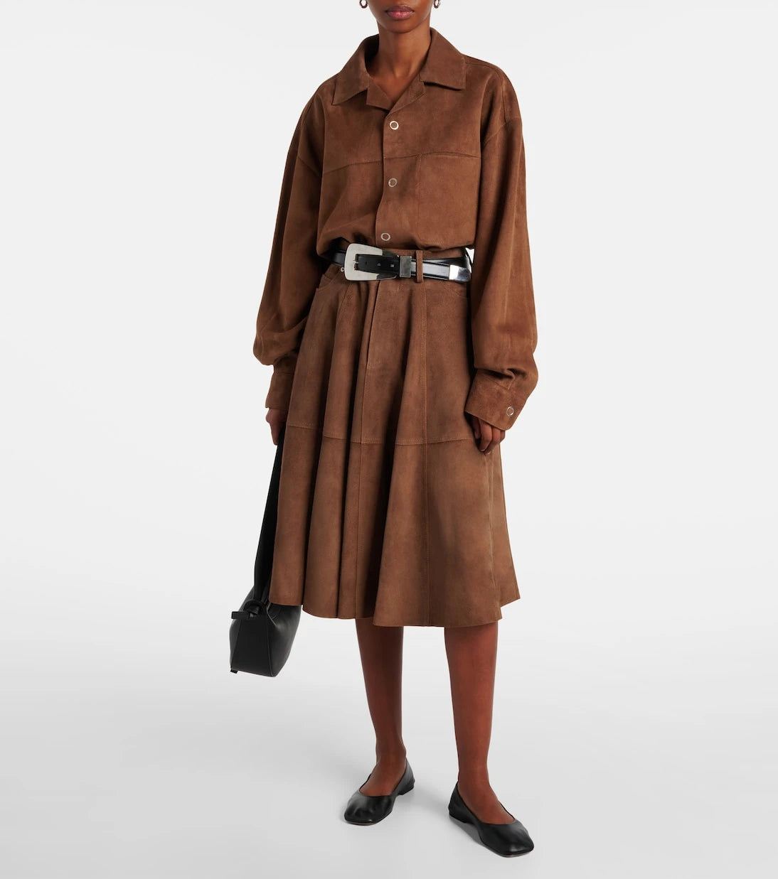 Ami Paris - Suede overshirt