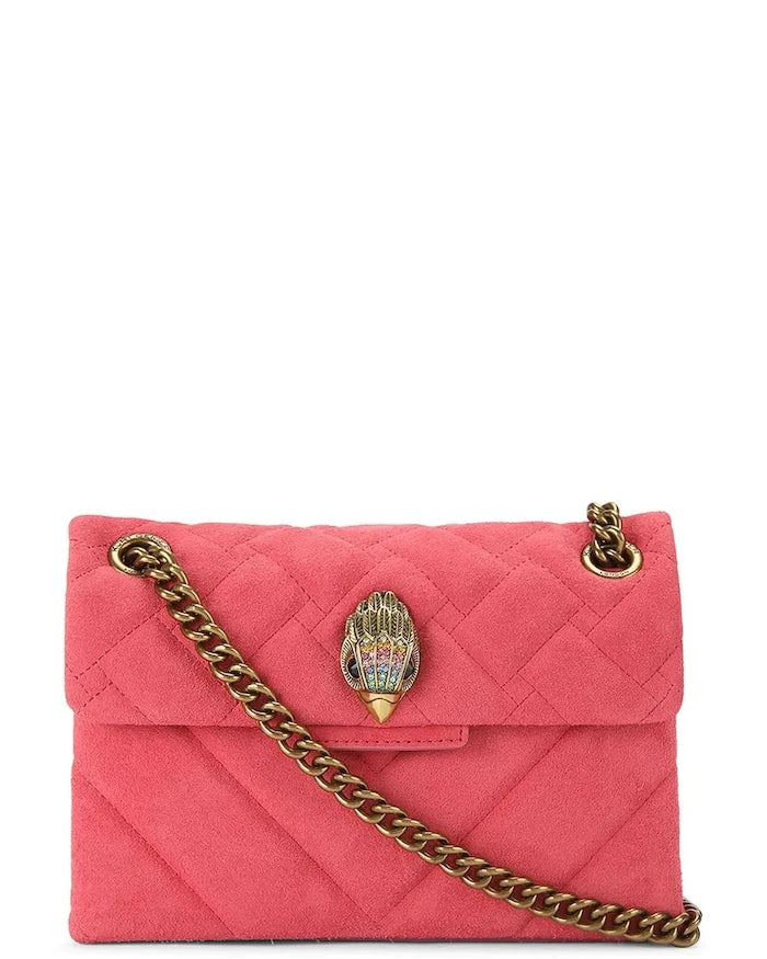 Kurt Geiger London kadın crossbody süet çanta KENSINGTON