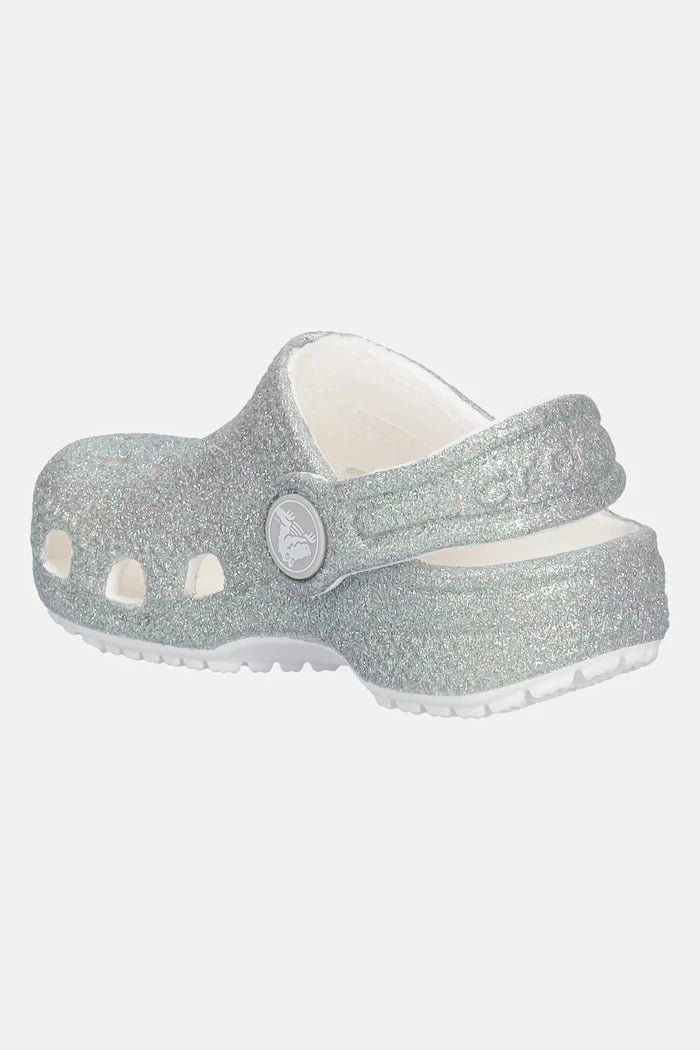 Crocs CLASSIC IRIDESCENT GLITTER CLOG KIDS