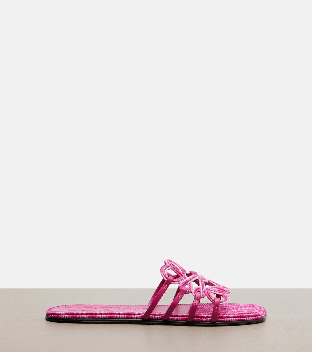 Loewe - Paula's Ibiza Petal Anagram canvas slides