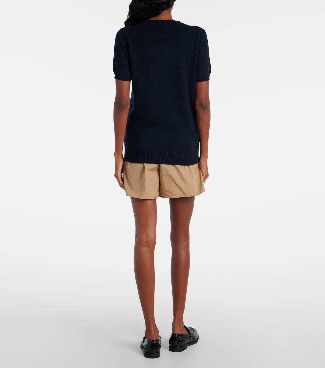 Miu Miu - Argyle knitted cashmere top