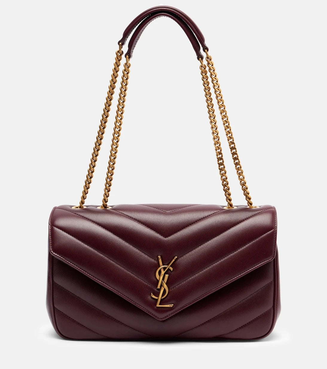 Saint Laurent - Loulou Medium leather shoulder bag