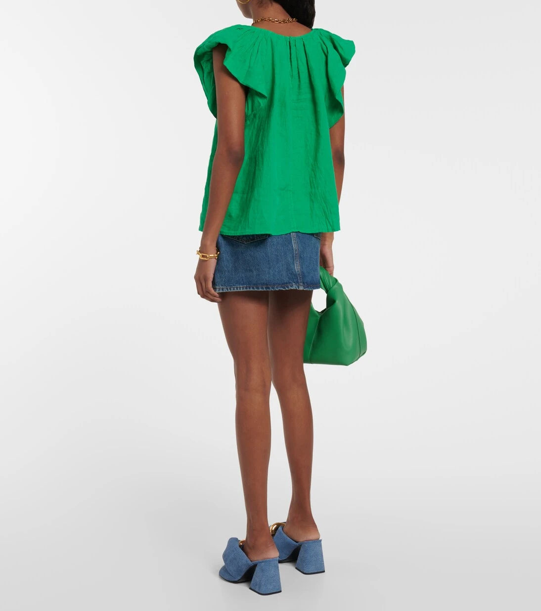 Velvet - Ava linen top