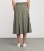 MAX&Co. Green Wrap Midi Skirt