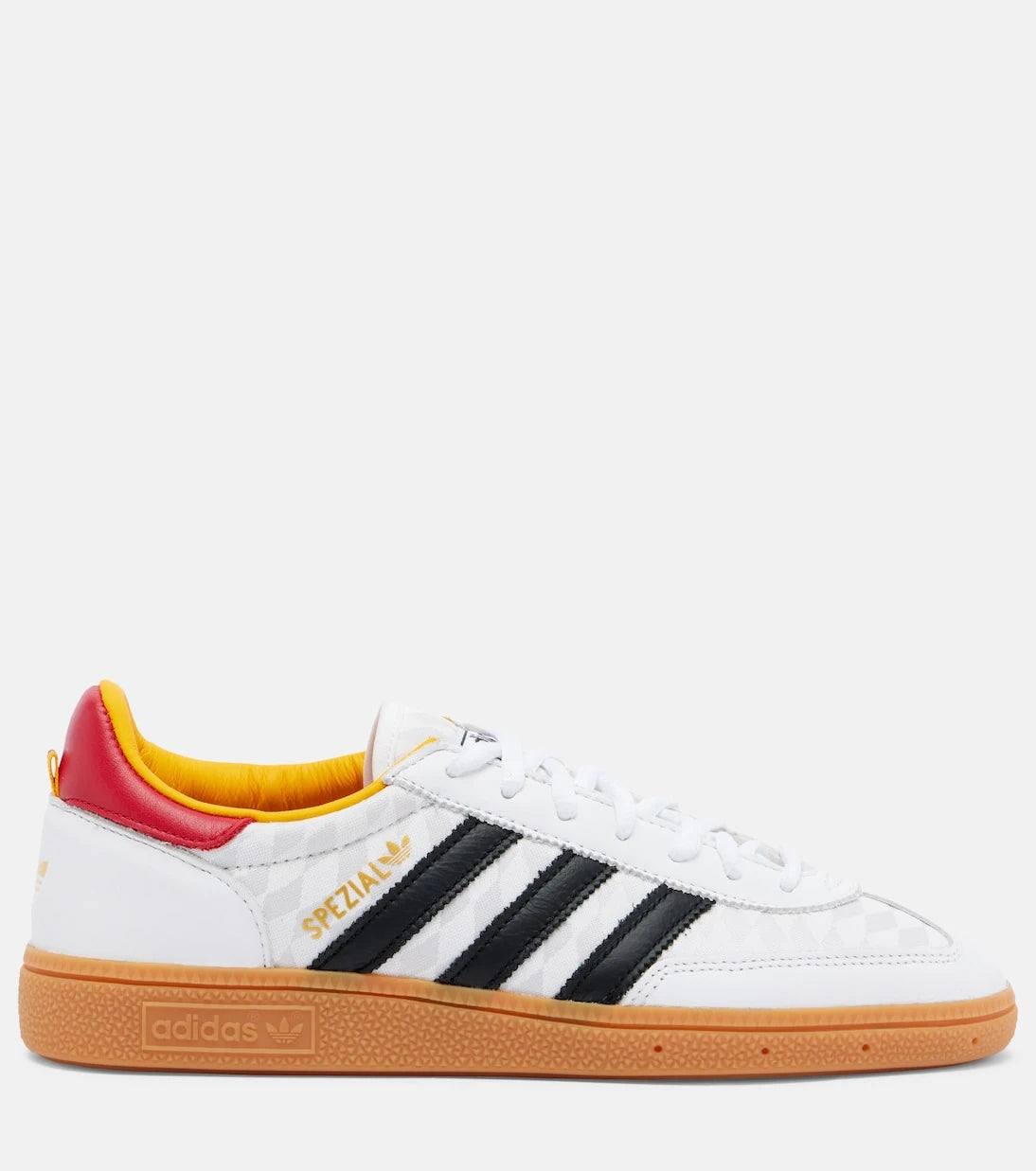 Adidas - Handball Spezial leather-trimmed sneakers