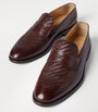 Leather Woven Loafers