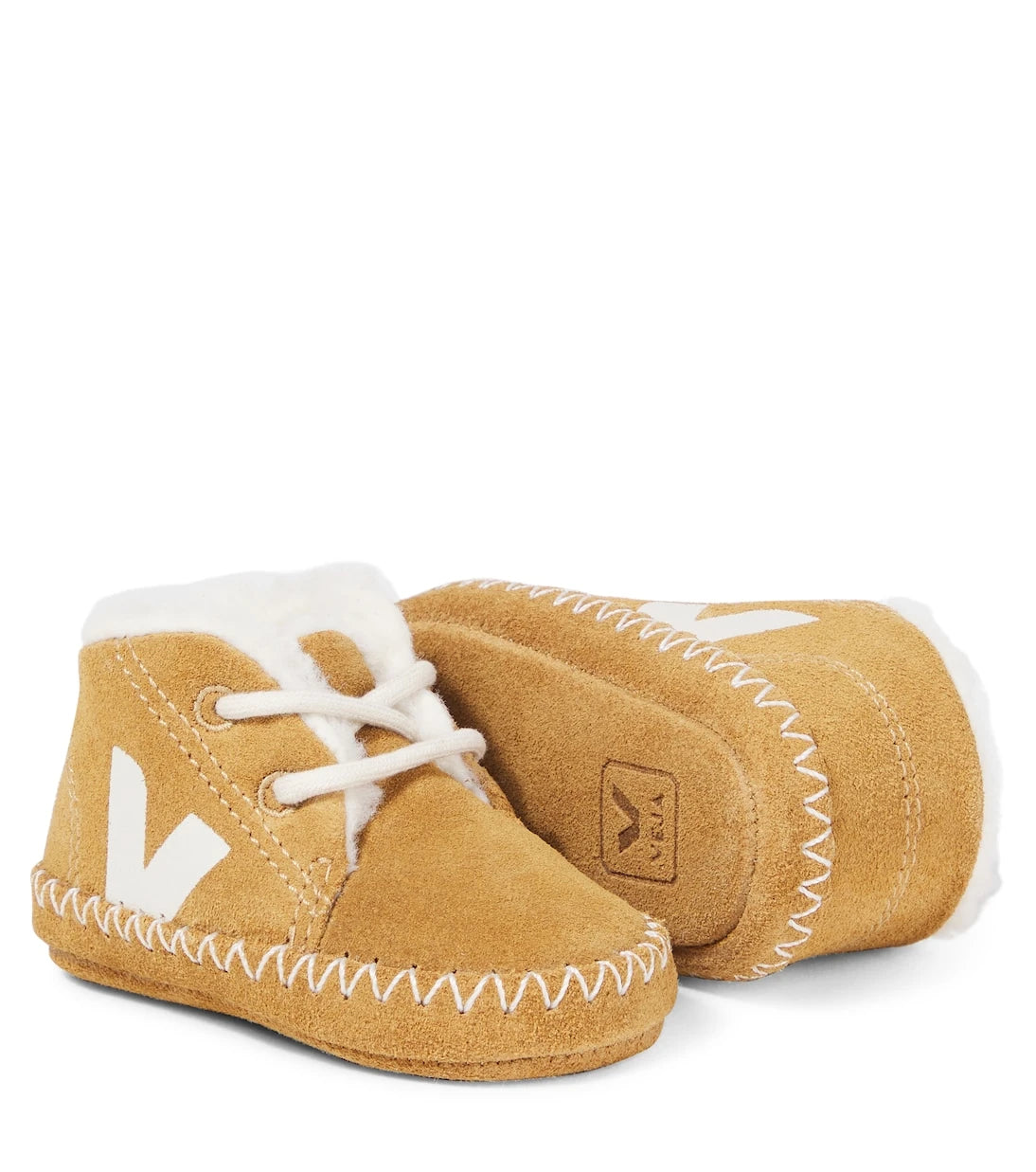Veja Kids - Baby Winter Light suede sneakers